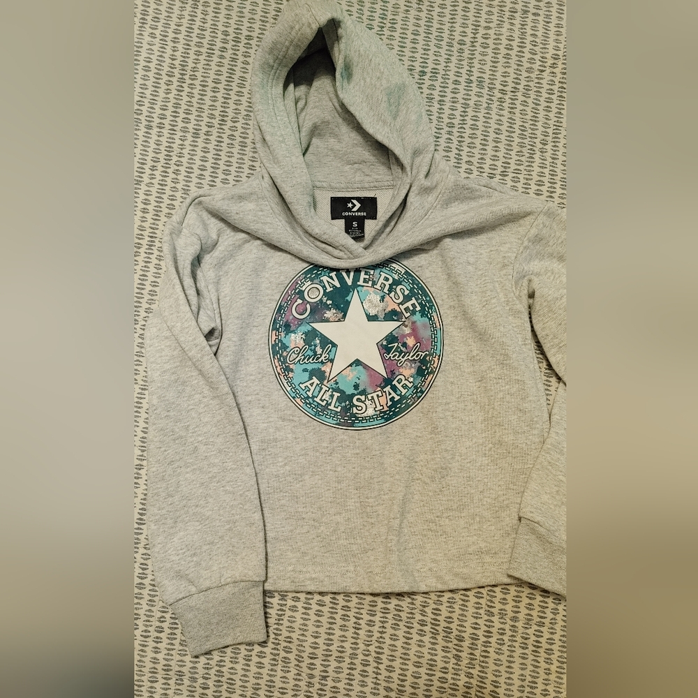 Converse Kids Gray Pullover Sweater